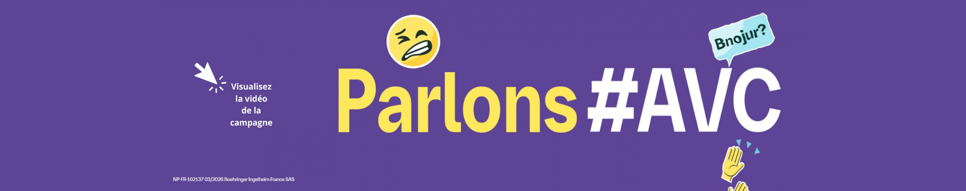 Parlons AVC - Campagne de sensibilisation